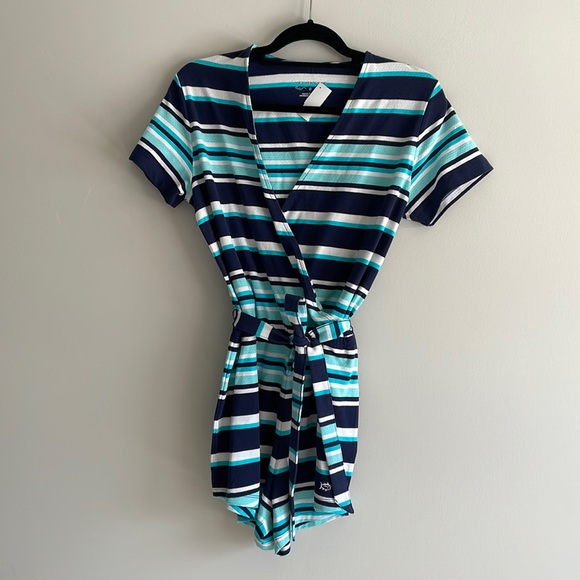 Southern Tide stripe romper - Picture 1 of 3